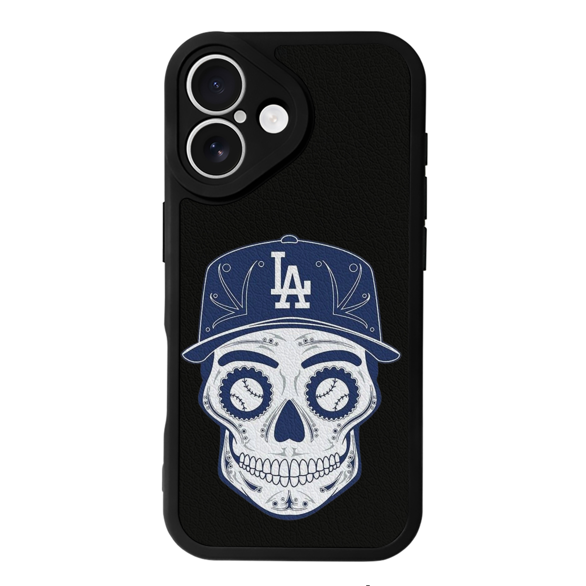  IPhone 16 Silicone Leather Case – UV Print, Lambskin Texture – Perfect Fit, Wireless Charging Compatible, Scratch Resistant, Precise Cutouts – Stylish Protection For IPhone 16